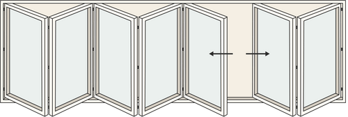 Aluminium Bifold Door