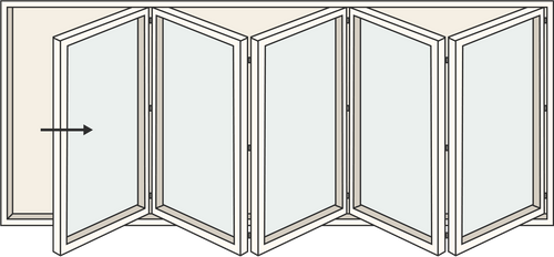 Aluminium Bifold Door