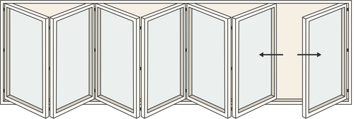 Aluminium Bifold Door