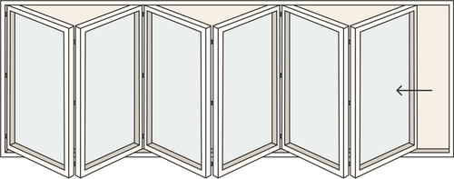 Aluminium Bifold Door