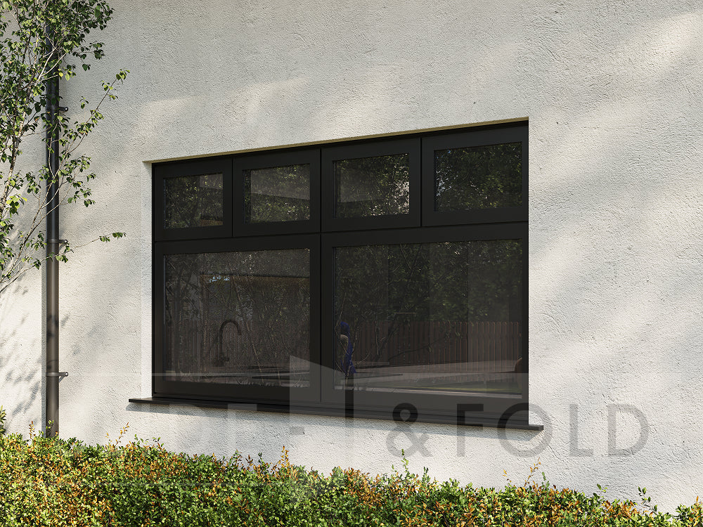 Style 22 Casement Windows (Black)