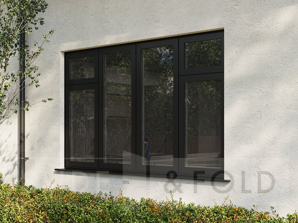 Style 19 Casement Windows (Black)