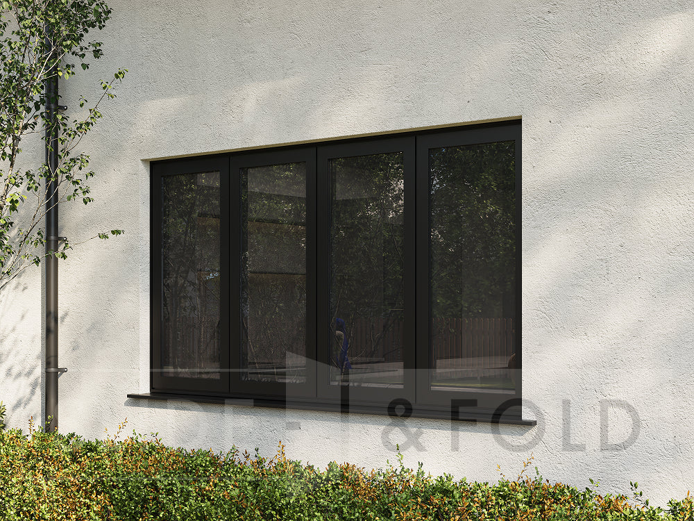 Style 18 Casement Windows (Black)
