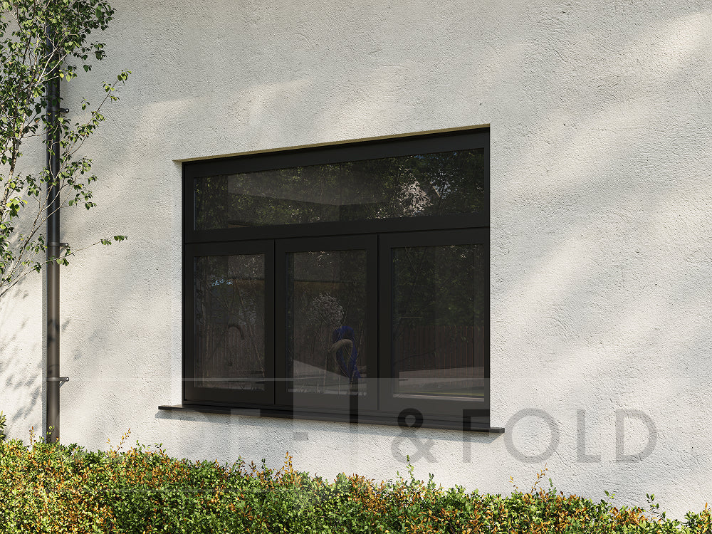 Style 16 Casement Windows (Black)