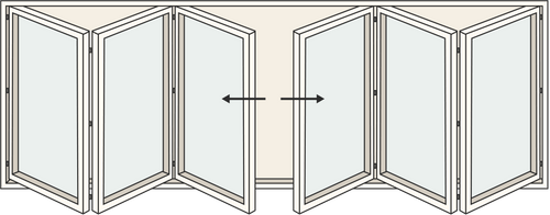 Aluminium Bifold Door