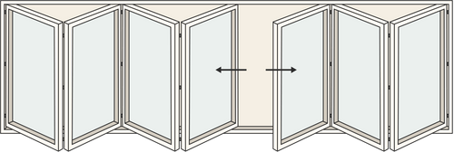 Aluminium Bifold Door