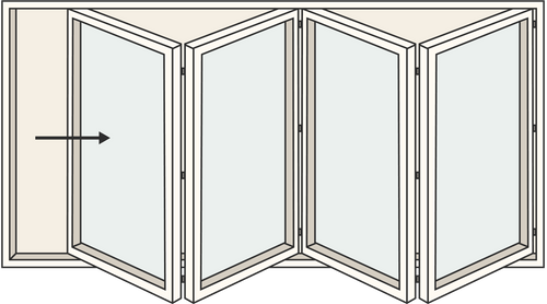 Aluminium Bifold Door