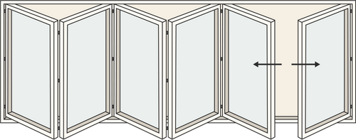 Aluminium Bifold Door