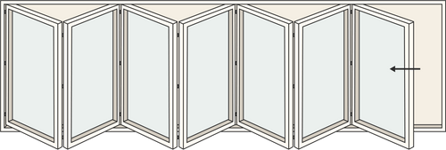 Aluminium Bifold Door