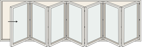 Aluminium Bifold Door