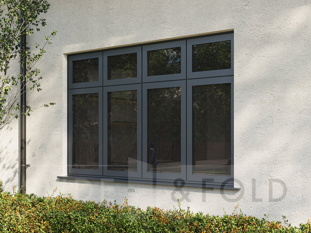 Style 23 Casement Windows (Grey) | Slide & Fold