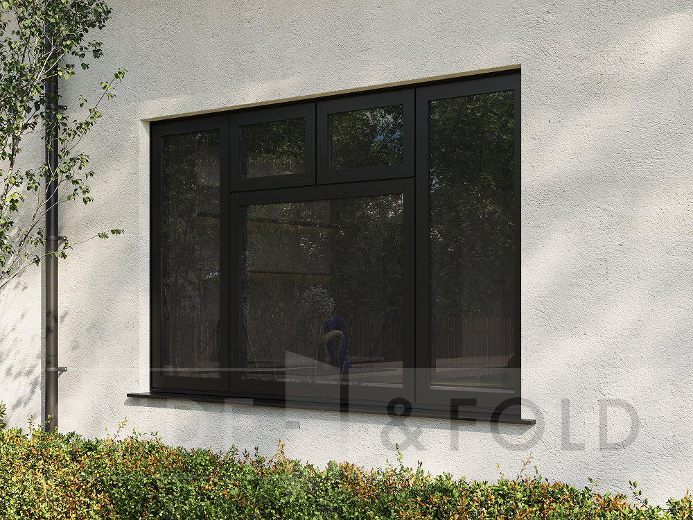 Style 21 Casement Windows (Black)