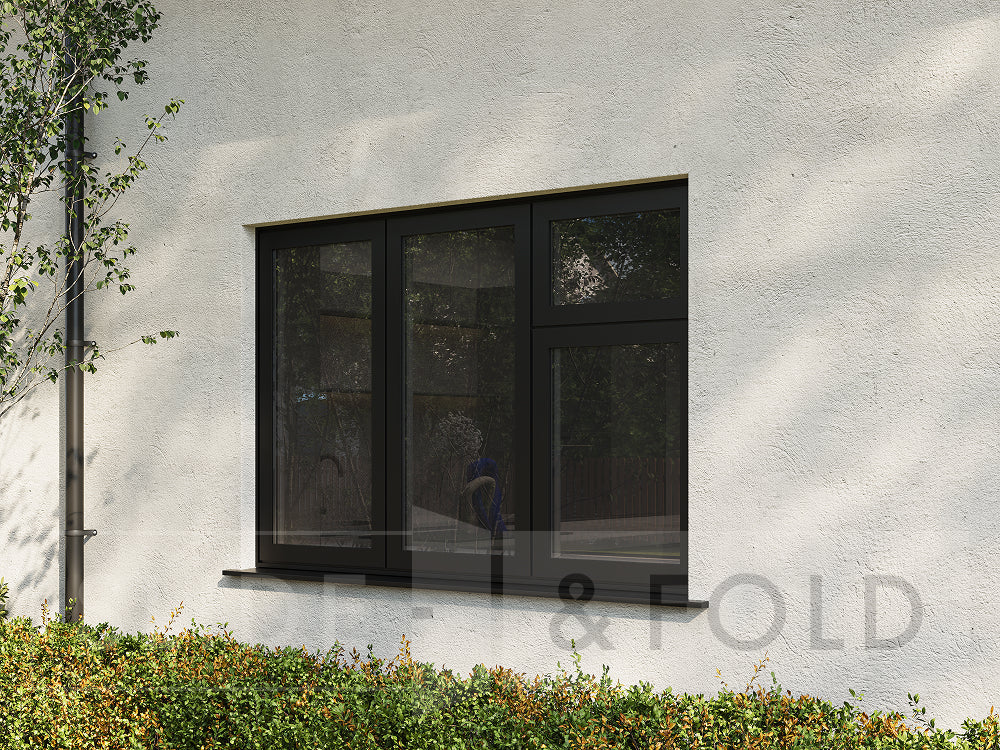Style 13 Casement Windows (Black)