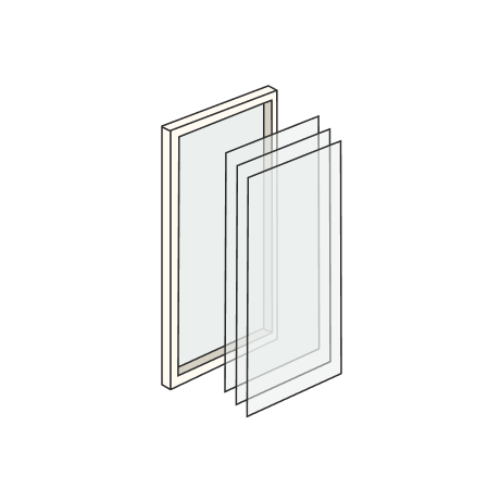 Triple Glazed 1.0 U-Value